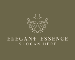 Elegant Fashion Mannequin logo design