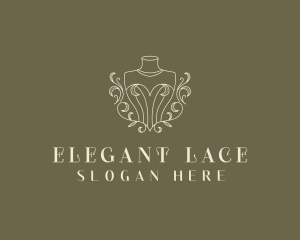 Elegant Fashion Mannequin logo design