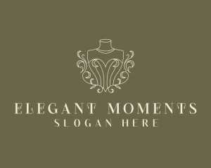 Elegant Fashion Mannequin logo design