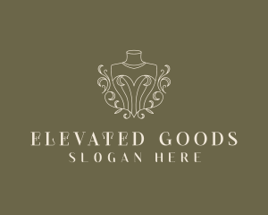 Elegant Fashion Mannequin logo design