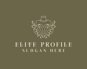 Elegant Fashion Mannequin logo design