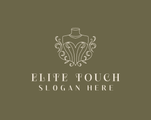 Elegant Fashion Mannequin logo design