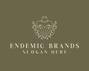 Elegant Fashion Mannequin logo design