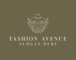 Elegant Fashion Mannequin logo design