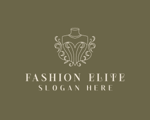 Elegant Fashion Mannequin logo design