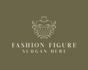 Elegant Fashion Mannequin logo design