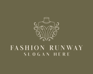 Elegant Fashion Mannequin logo design