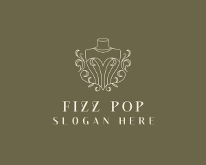 Elegant Fashion Mannequin logo design