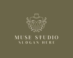 Elegant Fashion Mannequin logo design