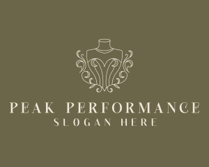 Elegant Fashion Mannequin logo design