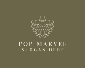 Elegant Fashion Mannequin logo design