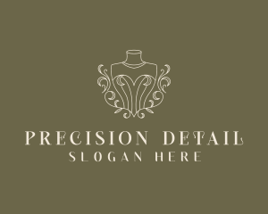 Elegant Fashion Mannequin logo design