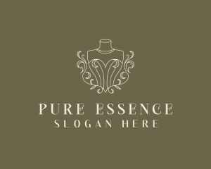 Elegant Fashion Mannequin logo design