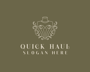 Elegant Fashion Mannequin logo design