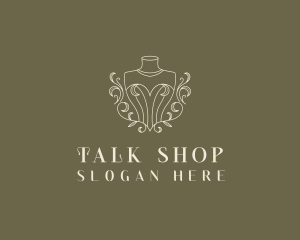 Elegant Fashion Mannequin logo design