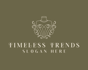 Elegant Fashion Mannequin logo