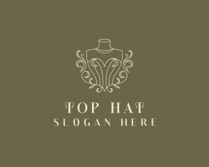 Elegant Fashion Mannequin logo design