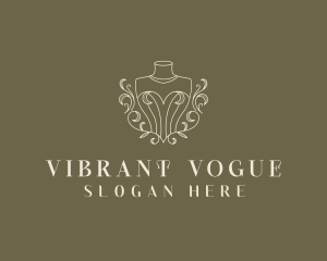 Elegant Fashion Mannequin logo