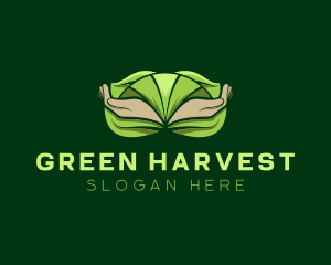 Farm Harvest Hand logo design