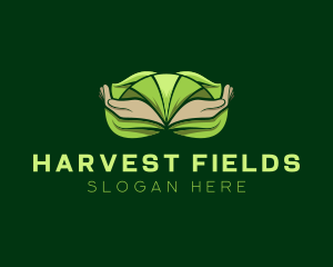 Farm Harvest Hand logo design