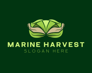 Farm Harvest Hand logo design