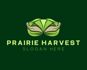 Farm Harvest Hand logo design