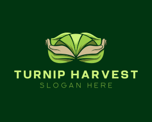 Farm Harvest Hand logo design