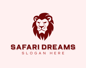 Safari Lion Beast logo design