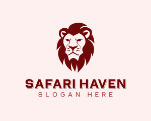 Safari Lion Beast logo design