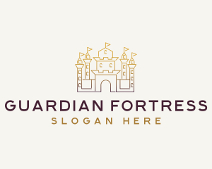 Castle Fortress Structure logo