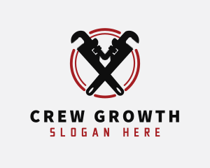 Pipe Wrench Repairman logo