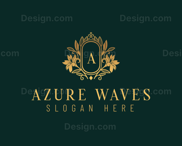 Stylish Wedding Floral Logo