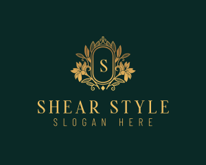 Stylish Wedding Floral Logo