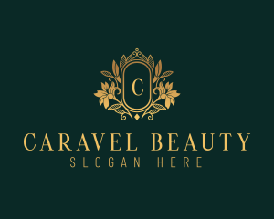 Stylish Wedding Floral logo design