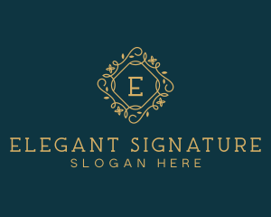 Floral Events Boutique logo design