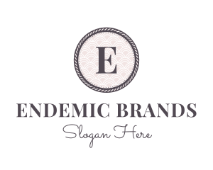 Feminine Boutique Brand logo design