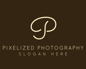 Golden Beauty Script logo design