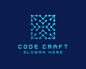 Cyber Circuit Code logo design