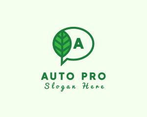Natural Leaf Environment Chat  logo