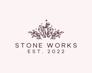 Sparkling Precious Stone logo design