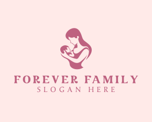 Mother Baby Childcare logo design