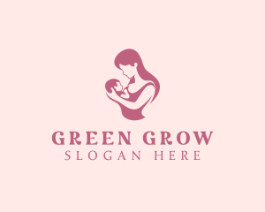 Mother Baby Childcare logo design