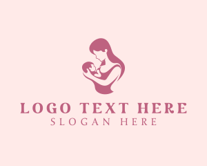 Baby - Mother Baby Childcare logo design