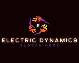 Power Electricity Plug logo