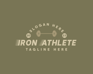 Athlete Fitness Gym logo design