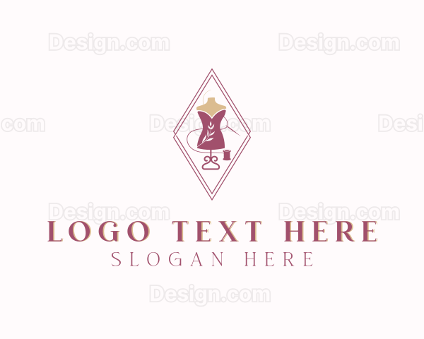 Fashion Sewing Mannequin Logo