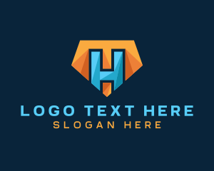 Generic Superhero Letter H logo