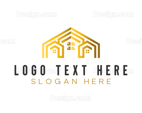 House Roof Residence Logo