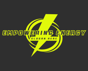 Thunder Power Lightning logo design