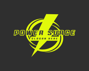 Thunder Power Lightning logo design